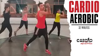 Rutina de AERÓBIC para ADELGAZAR EN CASA |Bajo Impacto|.