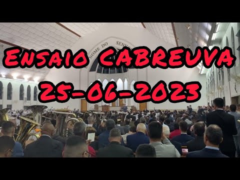 Ensaio Cabreúva 25/06/23 - CCB HINO 105 - LINDO DEMAIS 🙏🏻