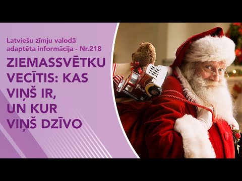 Video ziņas Nr. 218 “Ziemassvētku vecītis: kas viņš ir, un kur viņš dzīvo”