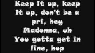 Madonna ft. Justin Timberlake - 4 minutes (lyrics)