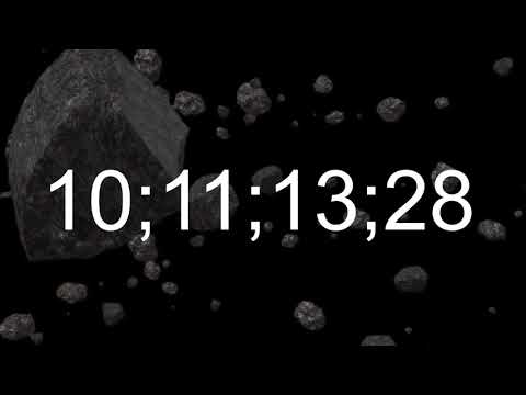 🕚 Space Clock-11 🕚 10:00 - 11:00 | Eleven o'clock a.m. | What time is it now? | Solar System