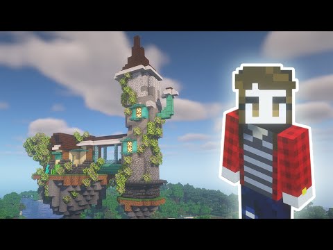 Minecraft Floating Wizard Tower Build!