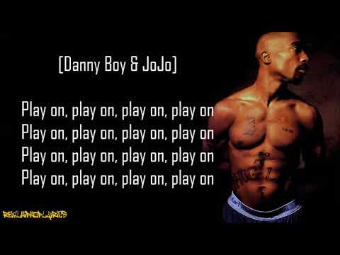 2Pac/Makaveli - Toss It Up ft. Danny Boy, Aaron Hall, K-Ci & JoJo (Lyrics) Video