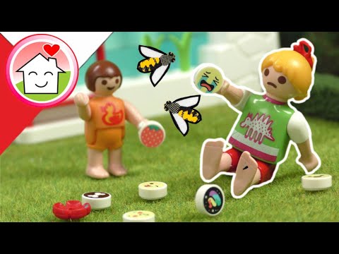 Playmobil po polsku Ukąszenie pszczoły - Rodzina Hauser
