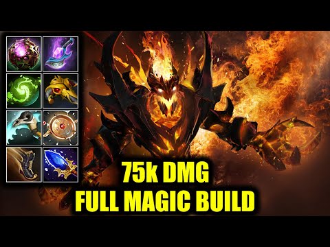 🔥 75k DMG - Full Magic Build - Shadow Fiend - gpk~ - DOTA 2 Pro Game Highlights