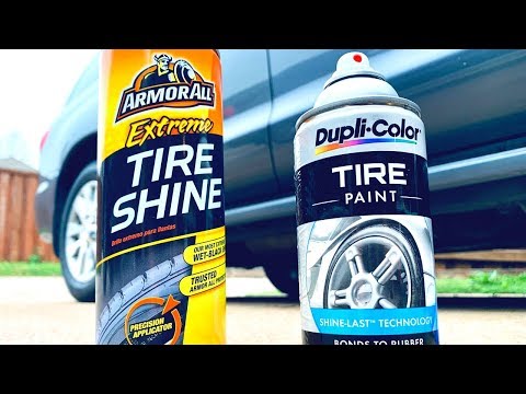 ArmorAll Extreme Tire Shine or Dupli-Color Tire Paint??