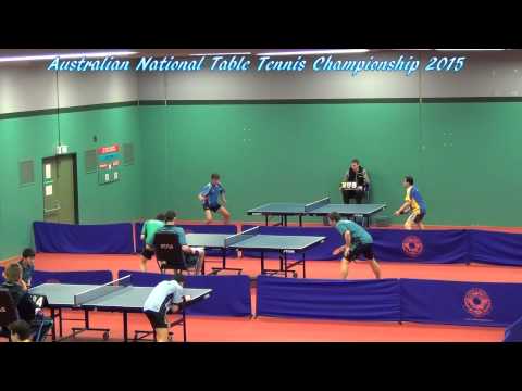 Table Tennis Australian National Championship - Team Eric H vs Craig C