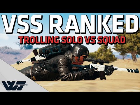 VSS IN RANKED IS HILARIOUS - PUBG