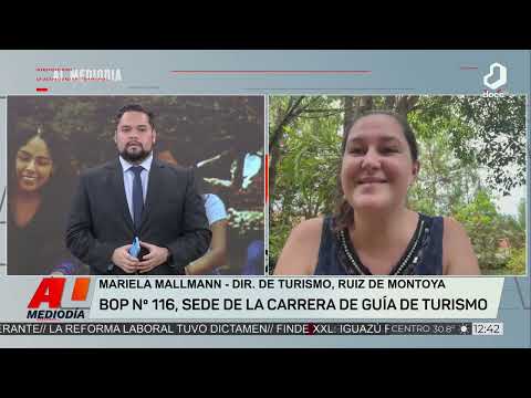 #AlMediodía: Ruíz de Montoya tendrá su carrera de Guía de Turismo