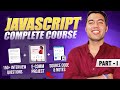 JavaScript Full Course Tutorial For Beginners In Hindi Free Notes With 10 Projects P 1