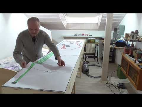 Modelleisenbahn Spur TT/1:120 - update Baufortschritt, der Gleisplan steht und Segment 3, Teil 3