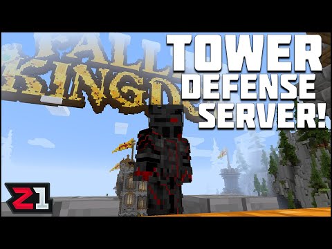 NEW TOWER DEFENSE SERVER?! Fallen Kingdom Minecraft Server ...