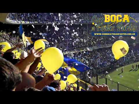 "Quiero quemar el gallinero / Boca Jrs. vs River Plate - Clausura 2011" Barra: La 12 &bull; Club: Boca Juniors
