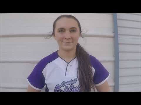 Michaela Dennis 2018 Softball Skills Video