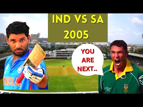 Shocking😱 Fight 🔥Andre Nel Vs Yuvraj Singh | India Vs South Africa 4th ODI 2005 | CRICKETPRIME