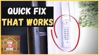 Garage Door Keypad Not Working? Keypad Hacks That Work