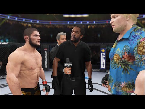 UFC 4 - Khabib vs. Slim Bob - Eagle Fights 🦅