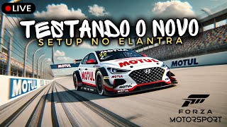 TESTANDO NOVO SETUP NO ELANTRA - LIVE