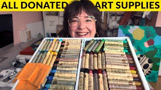 Donated Art Haul