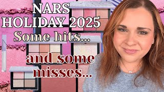 NARS HOLIDAY 2025! Ethereal Aura Blush Palettes Solaris Eyeshadow Review!