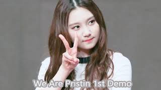 We Are Pristin 1st Demo Version (sung by Sungyeon)