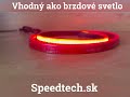 LED pásik 12V - červený / brzdové svetlo (104cm) - Video Youtube
