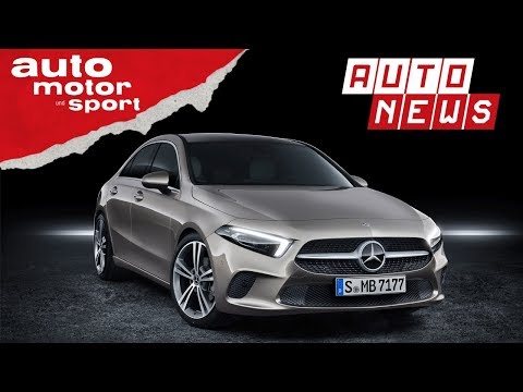 Mercedes A-Klasse Limousine: Design-Sternstunde? - NEWS I auto motor und sport