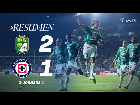 LEÓN 2-1 CRUZ AZUL J1 | ¡Triunfo importante de La Fiera! | Con México C26