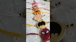 Quilled Rakhi 🏵️ #gifts #rakhi #quilling #handmade #shorts