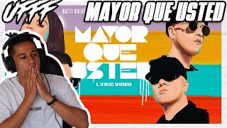 REACCIÓN A | Natti Natasha x Daddy Yankee x Wisin & Yandel - Mayor Que Usted