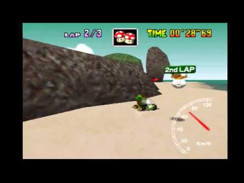 MK64 - Koopa Troopa Beach NTSC World Record - 1'19"61* by Daniel Burbank