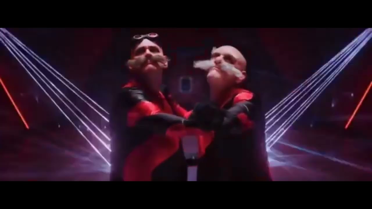 Sonic 3, Gerald and Robotnik Dancing, but I Replaced music with Sonic Cd's Boss theme (Widescreen)