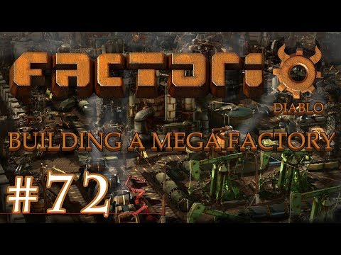 Factorio - Building a Mega Factory: Part 72 continuing with the blue chips