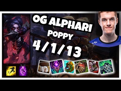 Poppy vs Camille OG Alphari TOP (4/1/13) - v10.25