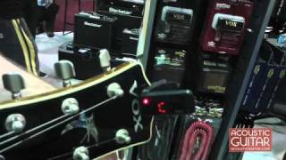 Video thumbnail for Korg Pitchclip Tuner at Summer NAMM 2011 for Acoustic Guitar by Acoustic Guitar Magazine