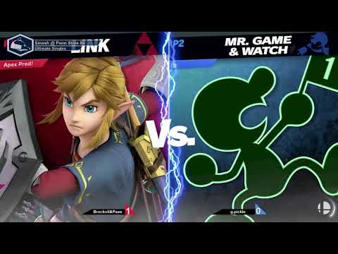 S@PS 86 Ultimate Singles - BrockoliandPeas(Link) vs g.pickle(Game & Watch) Winners R2
