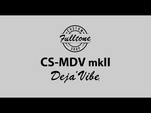 Fulltone CS-MDV MkII Custom Shop Mini Deja Vibe MkII 2022 Silver image 6