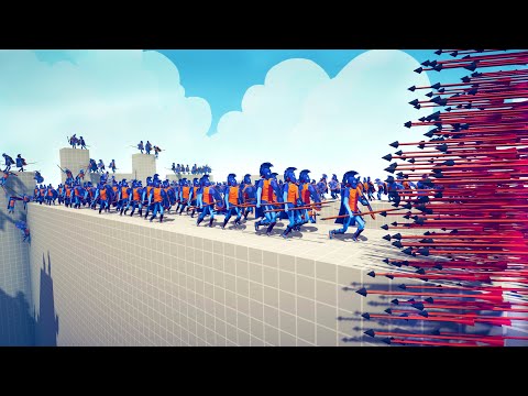 300 SPARTANS vs EVERY GOD - Totally Accurate Battle Simulator TABS