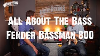 Video thumbnail for All About the Bass - Fender Bassman 800 by Andertons Music Co