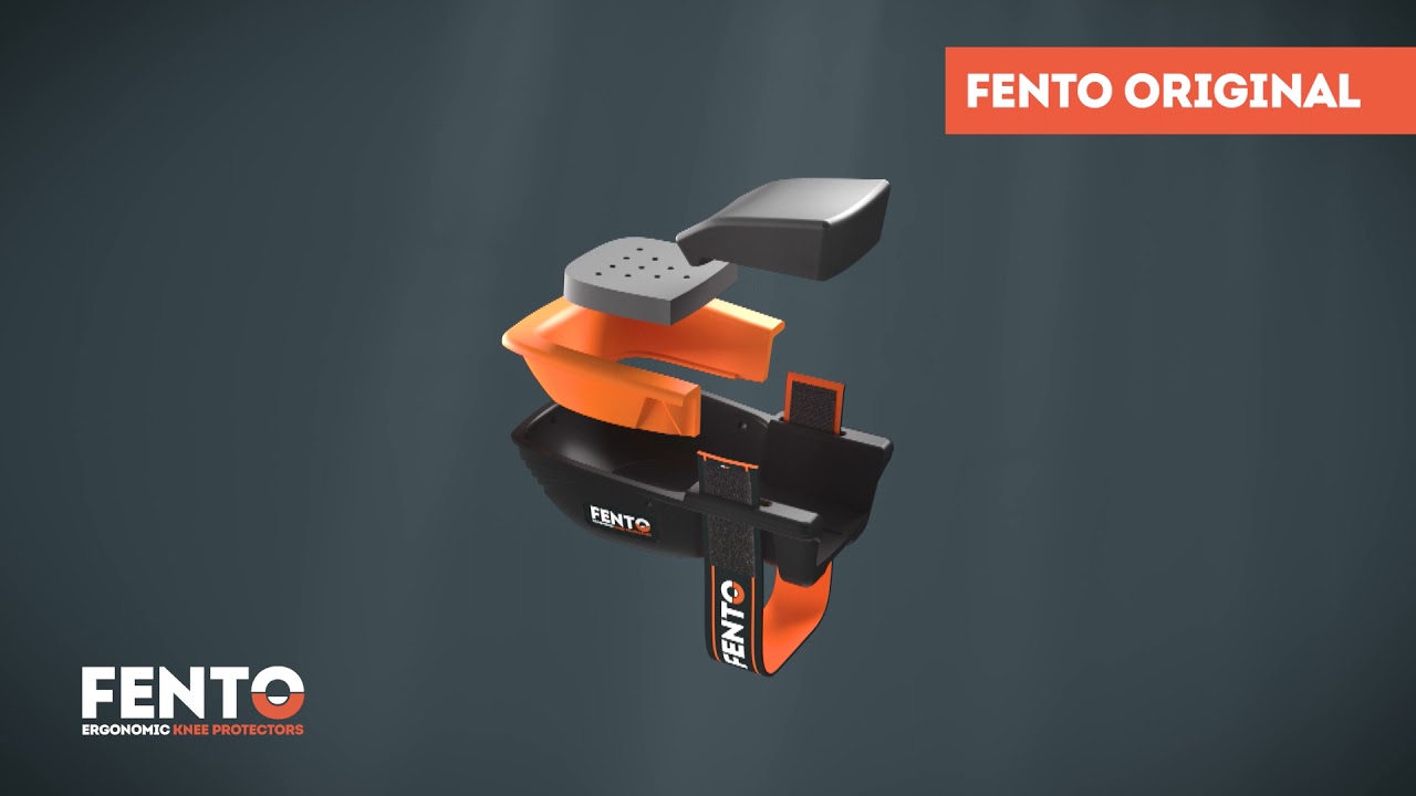 productvideo FENTO Original Kniebeschermers