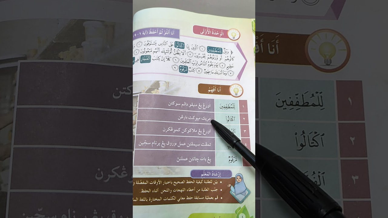 KBD AL SYARIAH Tingkatan 2 Surah Al Mutoffifin