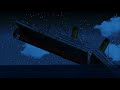 Titanic Split Scene Floating Sandbox