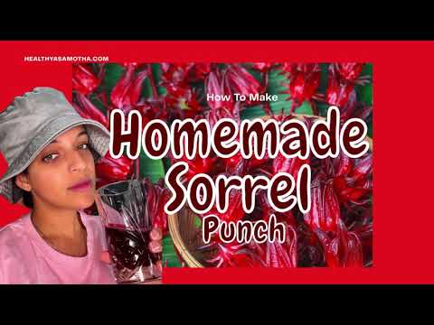 How To Make Sorrel Punch | Caribbean Drink