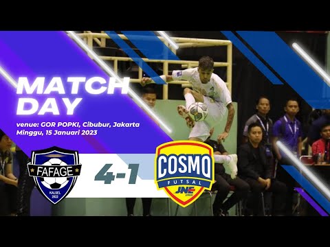 Petik Kemenangan Perdana Liga Futsal Profesional 2022/2023, Fafage Vamos FC Tumpaskan Cosmo JNE 4-1