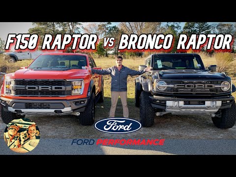 2022 FORD BRONCO RAPTOR vs F150 RAPTOR: Performance Offroad Vehicle Comparison-3.5L 450HP/3.0L 418HP