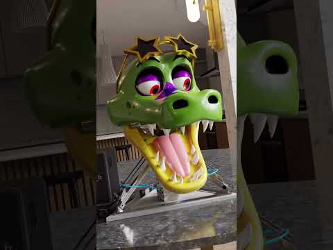 Montgomery Gator in Real Life | FNaF Security Breach Animation