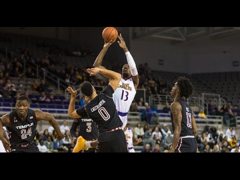 Men's Basketball Highlights - East Carolina 78, Temple 64