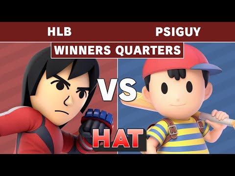 HAT 95 - DCG | HLB (Mii Fighter) Vs. W8 | PSIguy (Ness) Winners Quarters - Smash Ultimate
