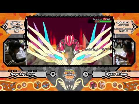 VGC16 Regionals 1SG Masters Finals: Saw Lip Leon vs Ryan Chiam