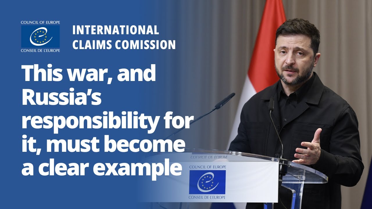 Volodymyr ZELENSKYY, President of Ukraine | Council of Europe, 16 December